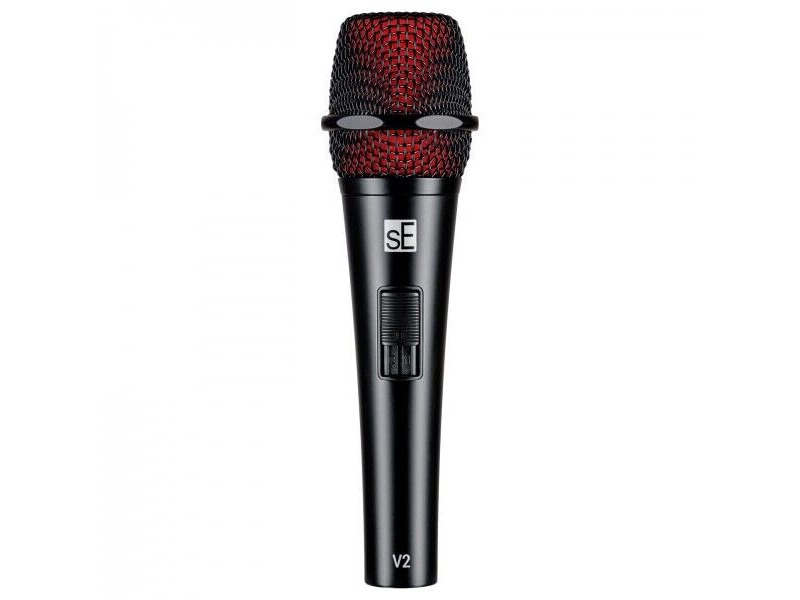 sE Electronics V2 Switch Dynamic Microphone - " Supercardioid Vocal Mic click to zoom image