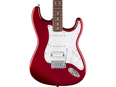 Fender Standard Stratocaster[REG] HSS, Laurel Fingerboard, White Pickguard, Candy Cola click to zoom image