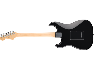 Fender Standard Stratocaster[REG] HSS, Laurel Fingerboard, Black Pickguard, Black click to zoom image