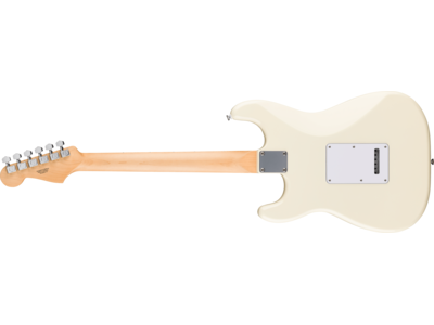 Fender Standard Stratocaster[REG], Maple Fingerboard, White Pickguard, Olympic White click to zoom image