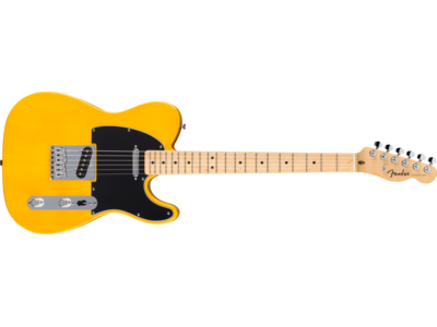 Fender Standard Telecaster®, Maple Fingerboard, Black Pickguard, Butterscotch Blonde 