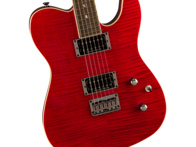 Fender Special Edition Custom Telecaster[REG] FMT HH, Laurel Fingerboard, Crimson Red Transparent click to zoom image