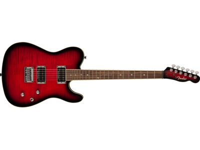 Fender Special Edition Custom Telecaster® FMT HH, Laurel Fingerboard, Black Cherry Burst