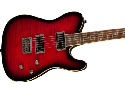 Fender Special Edition Custom Telecaster[REG] FMT HH, Laurel Fingerboard, Black Cherry Burst click to zoom image