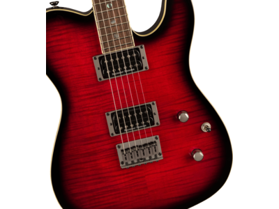 Fender Special Edition Custom Telecaster[REG] FMT HH, Laurel Fingerboard, Black Cherry Burst click to zoom image