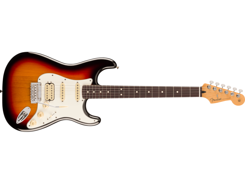 Fender Player II Stratocaster[REG] HSS, Rosewood Fingerboard, 3-Color Sunburst click to zoom image