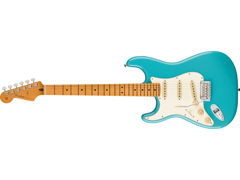 Fender Player II Stratocaster[REG] Left-Hand, Maple Fingerboard, Aquatone Blue click to zoom image