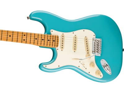 Fender Player II Stratocaster[REG] Left-Hand, Maple Fingerboard, Aquatone Blue click to zoom image