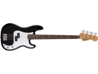 Fender Standard Precision Bass®, Laurel Fingerboard, White Pickguard, Black