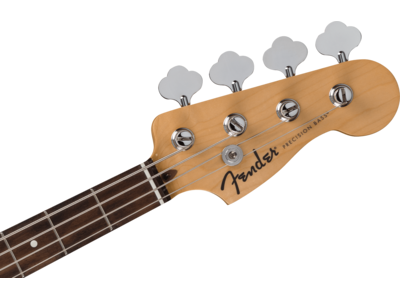 Fender Standard Precision Bass[REG], Laurel Fingerboard, White Pickguard, Black click to zoom image