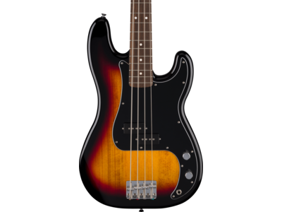 Fender Standard Precision Bass[REG], Laurel Fingerboard, Black Pickguard, 3-Color Sunburst click to zoom image