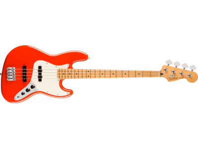 Fender Player II Jazz Bass®, Maple Fingerboard, Coral Red