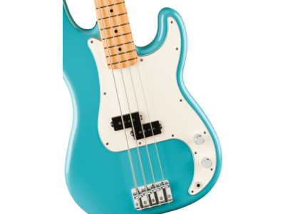 Fender Player II Precision Bass[REG], Maple Fingerboard, Aquatone Blue click to zoom image