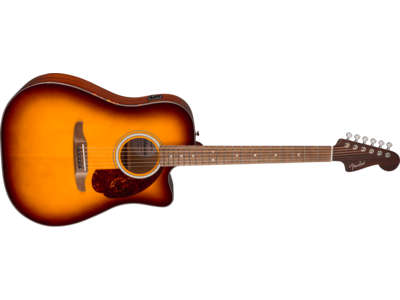 Fender California Deluxe Redondo[TM] CE, Walnut Fingerboard, Honey Sunburst click to zoom image