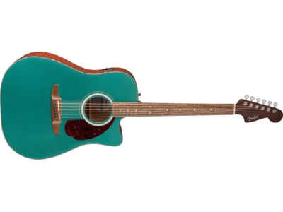 Fender California Deluxe Redondo[TM] CE, Walnut Fingerboard, Sherwood Green click to zoom image