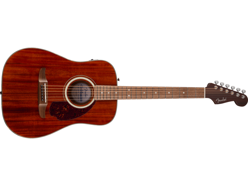 Fender California Deluxe Redondo[TM] Jr. E Mahogany, Walnut Fingerboard, Natural click to zoom image