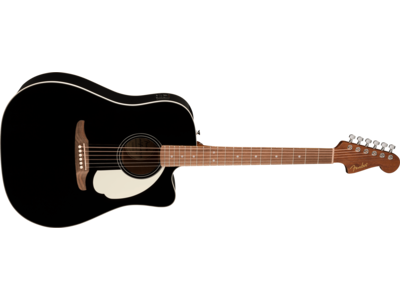 Fender California Standard Redondo[TM] CE, Spruce Top, Ivory Pickguard, Black click to zoom image