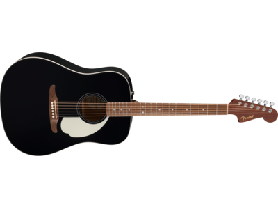 Fender California Standard Redondo[TM], Spruce Top, Ivory Pickguard, Black click to zoom image