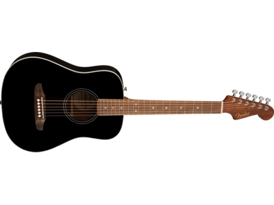 Fender California Standard Redondo[TM] Mini with Bag, Spruce Top, Black click to zoom image