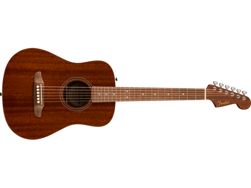 Fender California Standard Redondo[TM] Mini with Bag, Sapele Top, Natural Sapele click to zoom image