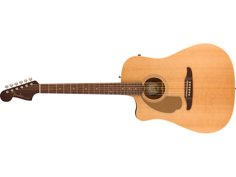 Fender Redondo Player Left-Handed, Walnut Fingerboard, Gold Pickguard, Natural click to zoom image
