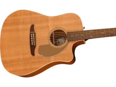 Fender Redondo Player, Walnut Fingerboard, Gold Pickguard, Natural click to zoom image
