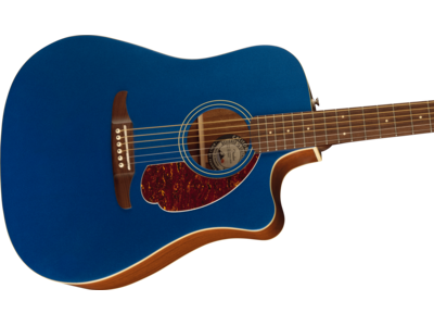 Fender Redondo Player, Walnut Fingerboard, Tortoiseshell Pickguard, Lake Placid Blue click to zoom image