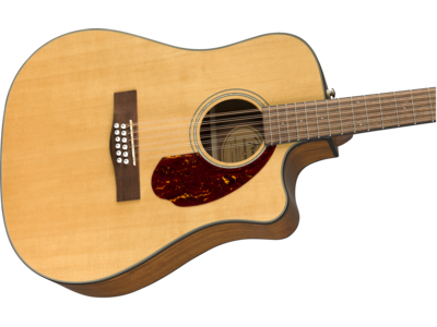 Fender CD-140SCE 12-String, Walnut Fingerboard, Natural w/Case click to zoom image