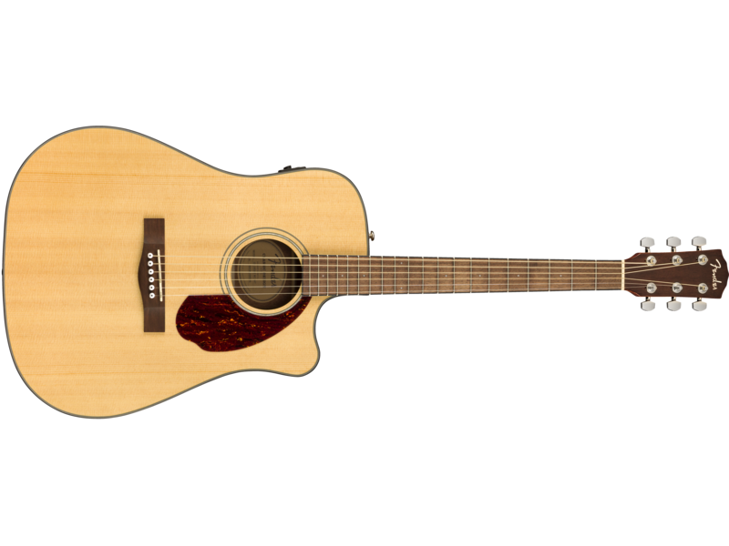 Fender CD-140SCE Dreadnought, Walnut Fingerboard, Natural w/case click to zoom image
