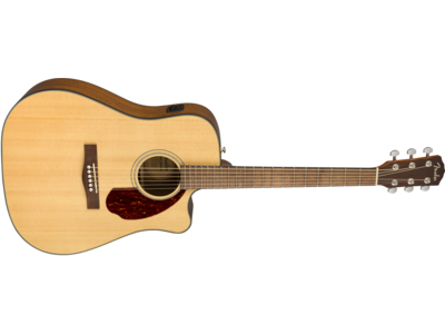 Fender CD-140SCE Dreadnought, Walnut Fingerboard, Natural w/case click to zoom image