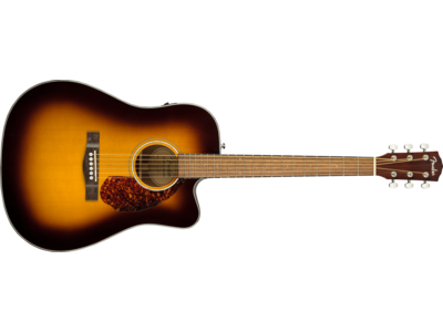 Fender CD-140SCE Dreadnought, Walnut Fingerboard, Sunburst w/case 