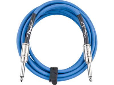 Fender Contour Series Instrument Cable Lake Placid Blue click to zoom image