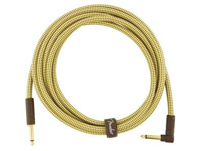 Fender Deluxe Series Instrument Cable Straight/Angle 10' click to zoom image