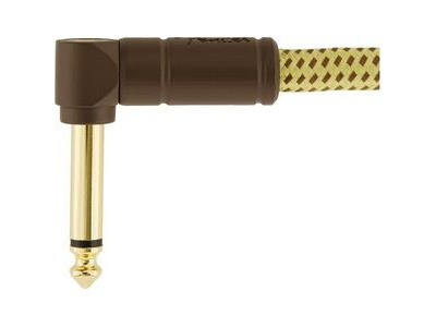 Fender Deluxe Series Instrument Cable Straight/Angle 10' click to zoom image