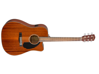 Fender CD-60SCE Dreadnought, Walnut Fingerboard, All-Mahogany click to zoom image
