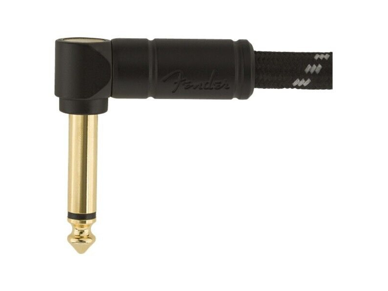 Fender Deluxe Series Instrument Cable Straight/Angle 3m click to zoom image
