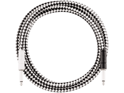 Fender Pro 10' Checkboard Instrument Cable click to zoom image