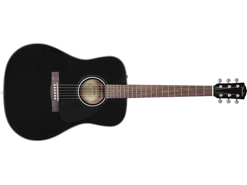 Fender CD-60 Dreadnought V3 DS, Walnut Fingerboard, Black click to zoom image