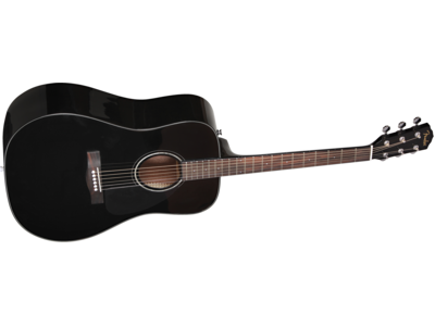 Fender CD-60 Dreadnought V3 DS, Walnut Fingerboard, Black click to zoom image