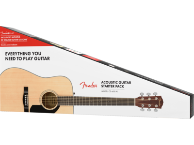 Fender CD-60S Dreadnought Pack V2, Natural click to zoom image