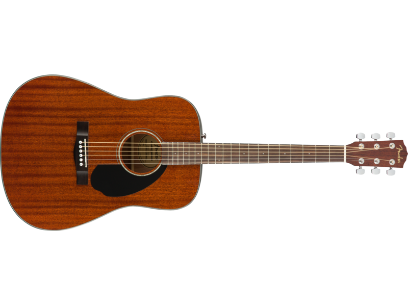 Fender CD-60S Dreadnought, Walnut Fingerboard, All-Mahogany click to zoom image