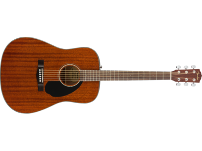 Fender CD-60S Dreadnought, Walnut Fingerboard, All-Mahogany 