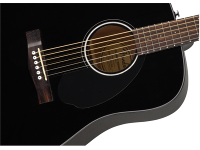 Fender CD-60S Dreadnought, Walnut Fingerboard, Black click to zoom image