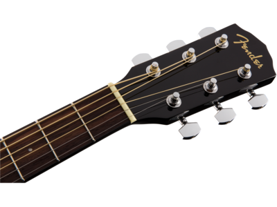 Fender CD-60S Dreadnought, Walnut Fingerboard, Black click to zoom image