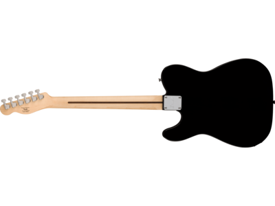Squier Squier Sonic[REG] Telecaster[REG], Maple Fingerboard, White Pickguard, Black click to zoom image