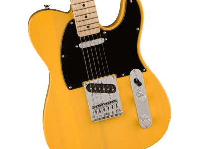 Squier Squier Sonic[REG] Telecaster[REG], Maple Fingerboard, Black Pickguard, Butterscotch Blonde click to zoom image