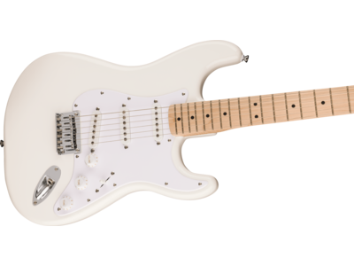 Squier Squier Sonic[REG] Stratocaster[REG] HT, Maple Fingerboard, White Pickguard, Arctic White click to zoom image