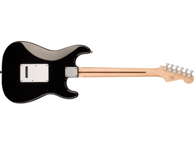 Squier Squier Sonic[REG] Stratocaster[REG] Left-Handed, Maple Fingerboard, White Pickguard, Black click to zoom image