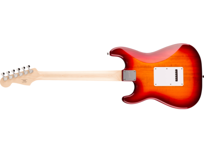Squier Squier Sonic[REG] Stratocaster[REG], Laurel Fingerboard, White Pickguard, Sienna Sunburst click to zoom image