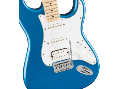 Squier Affinity Series[REG] Stratocaster[REG] HSS Pack, Maple Fingerboard, Lake Placid Blue, Gig Bag, 15G - 230V UK click to zoom image
